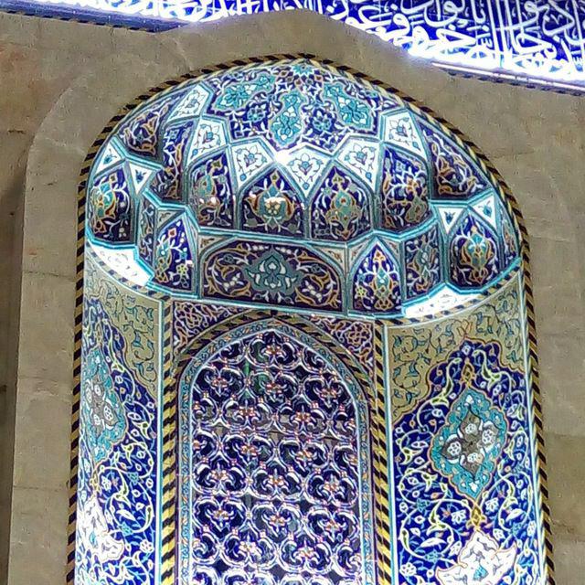 کاشی هفت رنگ-کاشی مسجد